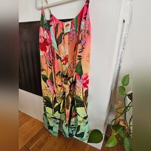 FARM Rio Amazonian Ombre Wrap Dress
